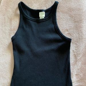 Black Racerback top